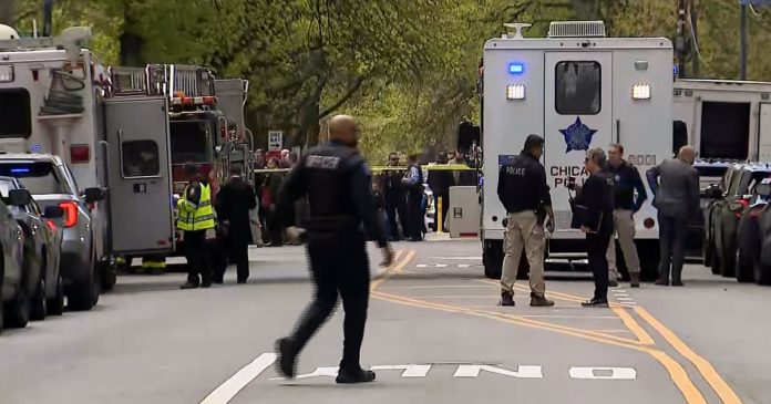Two police officers shot at Chicago hospital, one in critical condition