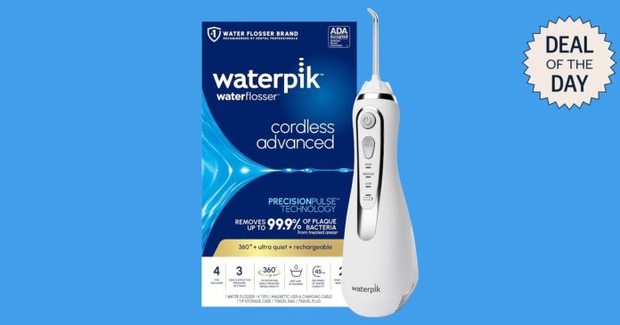 Waterpik’s Cordless Advanced 2.0 Water Flosser is 32% Off