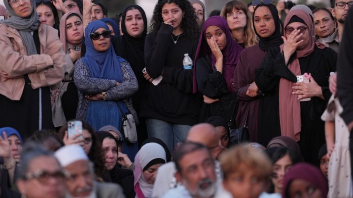 San Diego mosque shooters met online and left writings expressing hate, FBI says