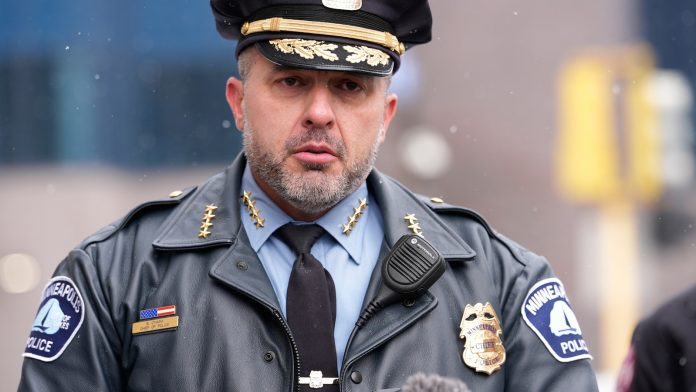 Minneapolis police chief resigns after interfering with an investigation, mayor says