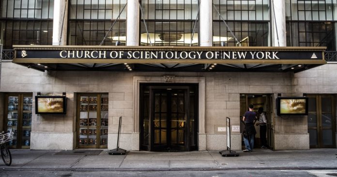 Viral 'speed running' challenge hits Church of Scientology New York
