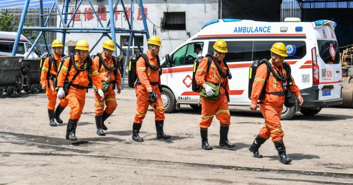 Authorities investigate safety lapses after China coal mine blast kills at least 82
