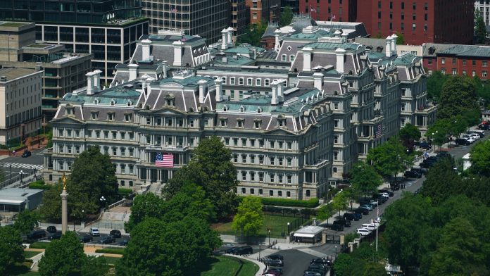 Trump wants to paint the Eisenhower office building white. Now a key federal agency considers it
