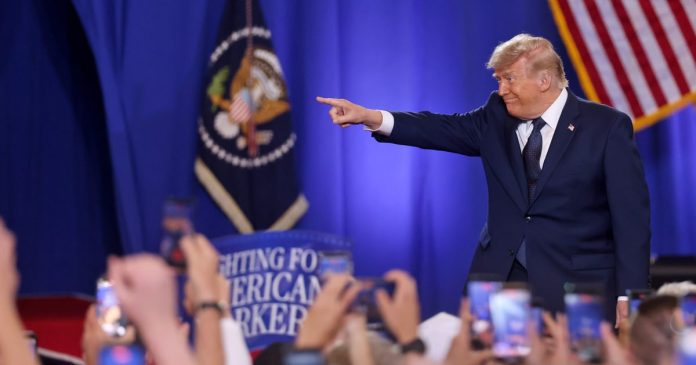 Trump praises vulnerable GOP Rep. Mike Lawler as ‘fantastic’ during a joint rally in New York