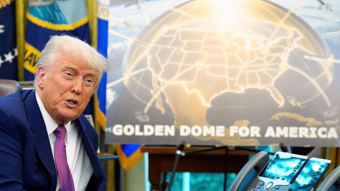 Trump's proposed 'Golden Dome' estimated to cost $1.2 trillion, far more than he initially said
