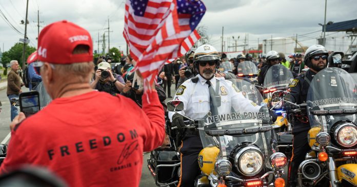 Dueling protests face off at New Jersey ICE detention center over detainee conditions