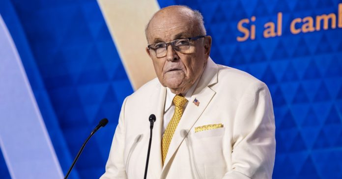 Rudy Giuliani in 'critical' condition in hospital, spokesman says