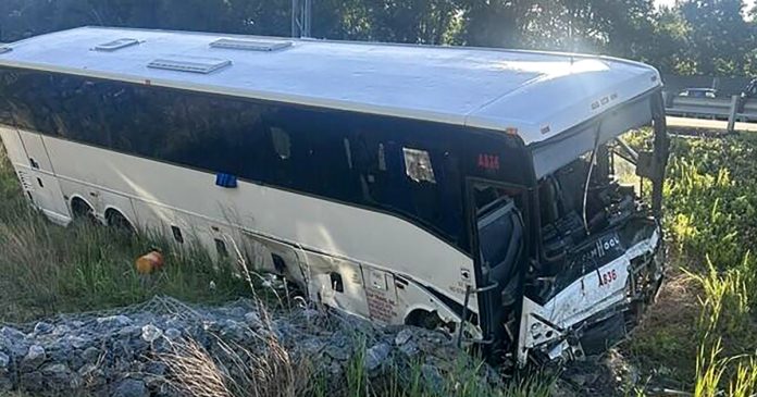 Bus driver in Virginia crash that killed 5 charged with manslaughter