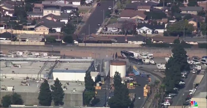 California crews race to avoid toxic chemical tank explosion