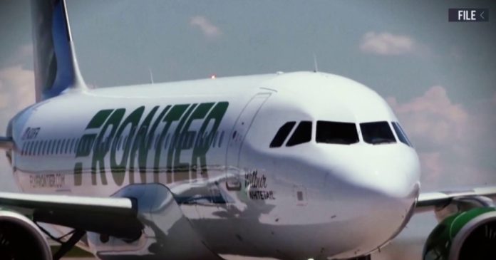 Dramatic video shows moment Frontier Airlines flight hits trespasser on runway