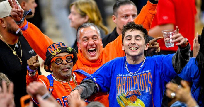 New Yorkers rejoice as the Knicks return to the NBA Finals