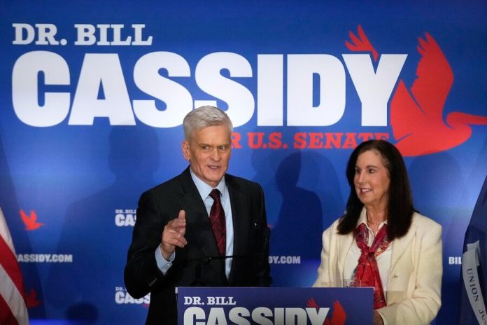 Bill Cassidy loses Louisiana Republican primary in win for Trump