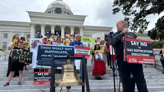 Alabama asks appeals court to let it continue nitrogen gas executions