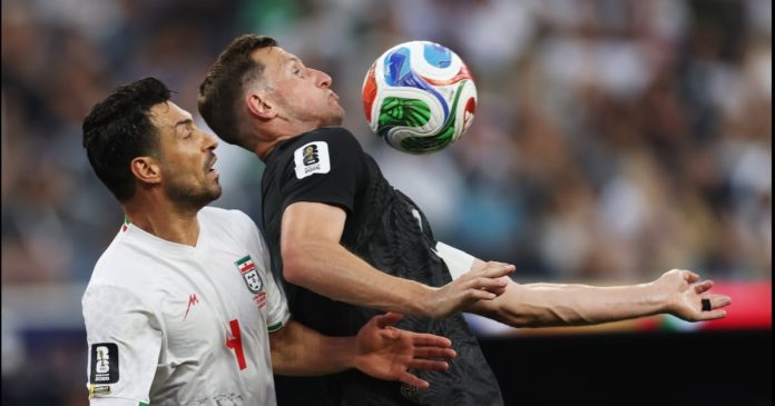 Irán y Nueva Zelanda protagonizan un partidazo con cuatro goles
