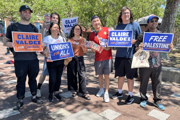 Democratic socialists take on incumbents in New York primary