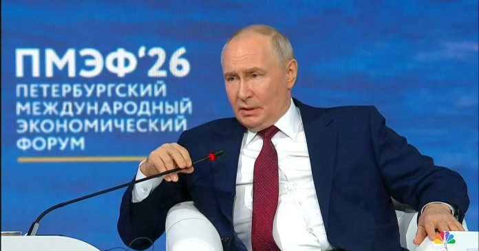 Putin dismisses Zelenskyy letter suggesting face to face peace talks meeting