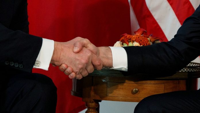 From white knuckles to open barbs, Trump and Macron bring a rocky history to the G7 summit