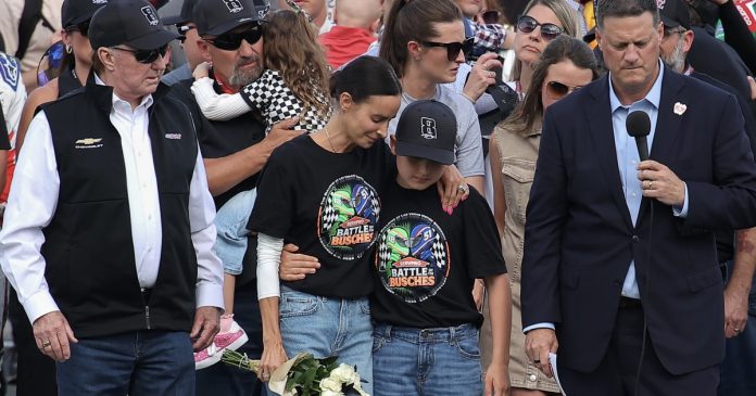 Samantha Busch says family feels ‘not alone’ in first statement since Kyle Busch’s death