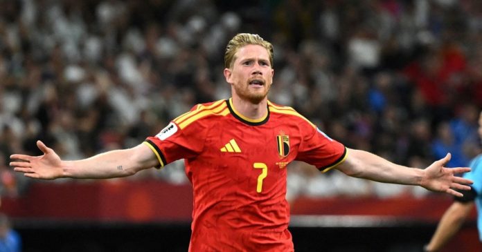 ¡Apareció Kevin De Bruyne! Bélgica firma la goleada ante Nueva Zelanda