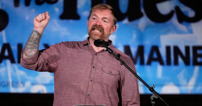 Graham Platner hits the campaign trail amid controversy: ‘Maine had my back’