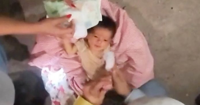 Video of newborn and mother rescued after days under rubble offers hope in Venezuela