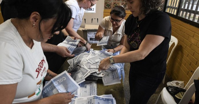Colombia’s Petro sows doubt about election showing his favored successor heading to runoff against pro-Trump rival