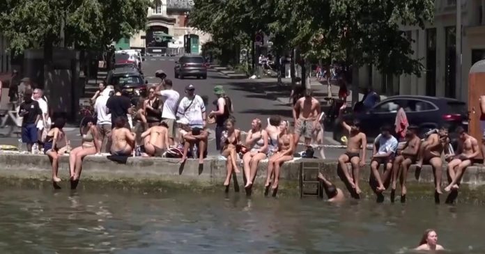Record-Setting Heatwave Bakes Europe With Triple Digit Temps