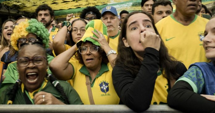 Brazil’s loss is the earliest World Cup exit in nearly 30 years