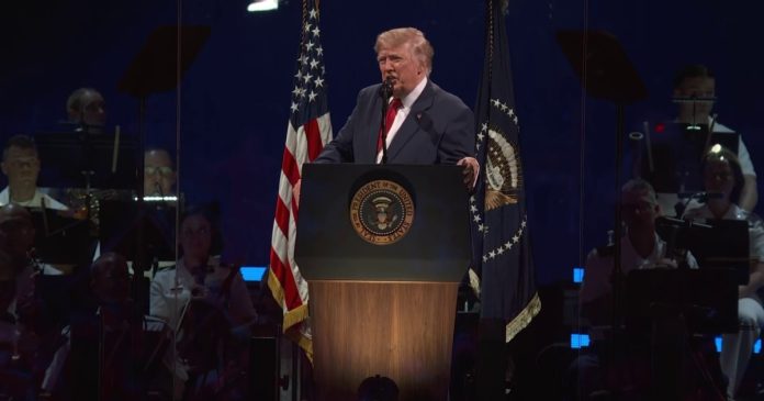 Trump touts SAVE America Act during Salute to America 250 speech