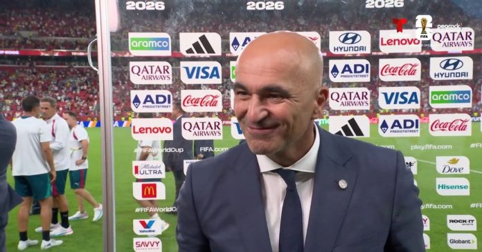 Roberto Martínez sobre la clasificación ante Croacia: 