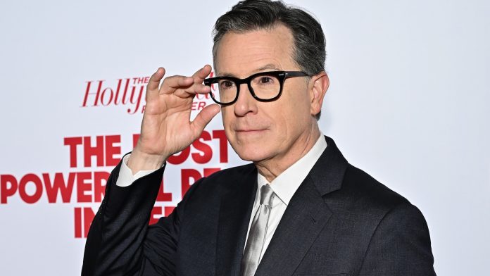 Stephen Colbert wins an anti-censorship award after CBS ends 'The Late Show'