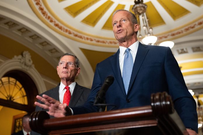 Republican senators, wary of a fourth shutdown under Trump, focus early on funding government