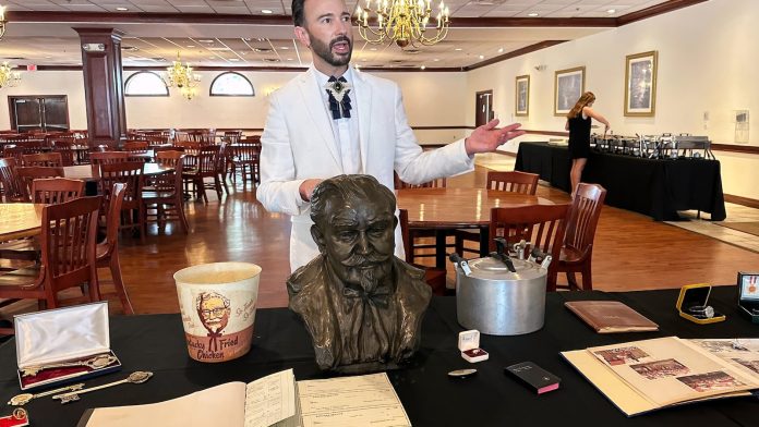 KFC founder Colonel Sanders' personal items, former home up for auction