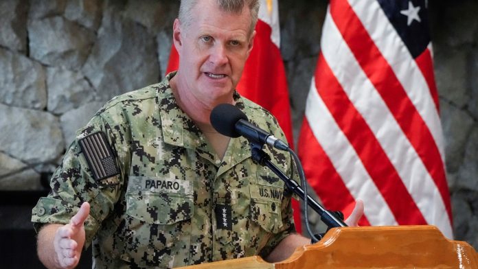 Top US admiral warns against coercion, says no nation will dominate Indo-Pacific