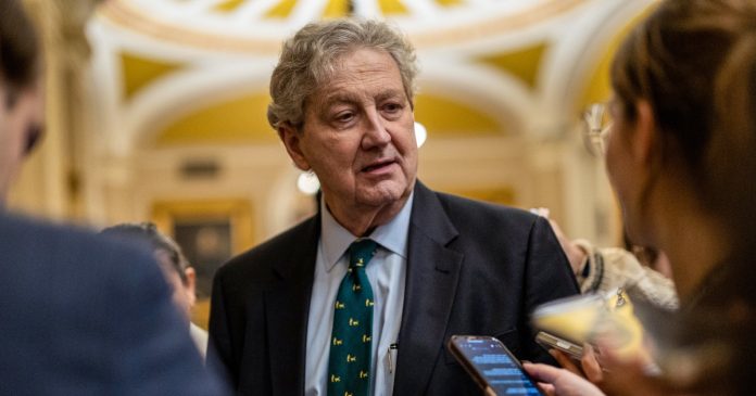 Sen. John Kennedy says he’d exclude Jan. 6 rioters from ‘anti-weaponization’ fund legislation