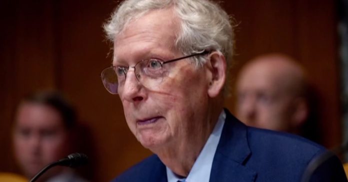 Sen. Mitch McConnell says he's out of rehab and recovering at home