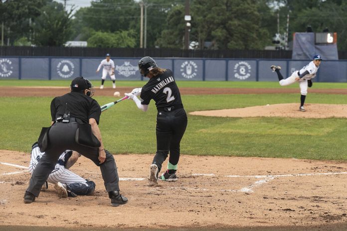 Women’s pro baseball swings for the fences