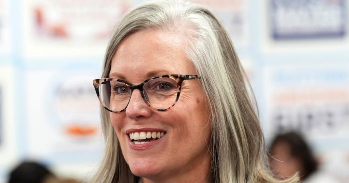 Arizona Gov. Katie Hobbs chooses former Republican as running mate in re-election bid