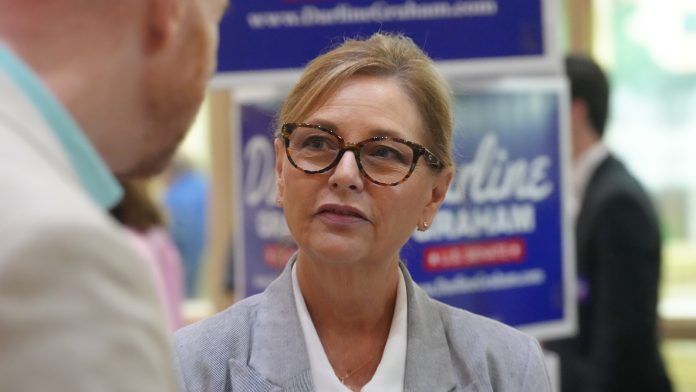 Darline Graham promotes Trump's agenda in her political debut ahead of special Senate primary