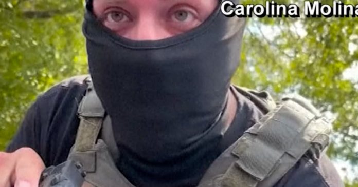 Video shows ICE agent pull gun on Virginia woman who yelled at agents in parking lot