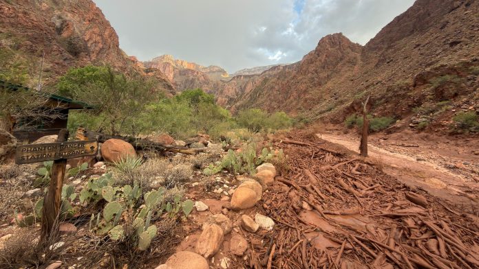 More storms possible at Grand Canyon where a flash flood killed at least 2 people, others missing