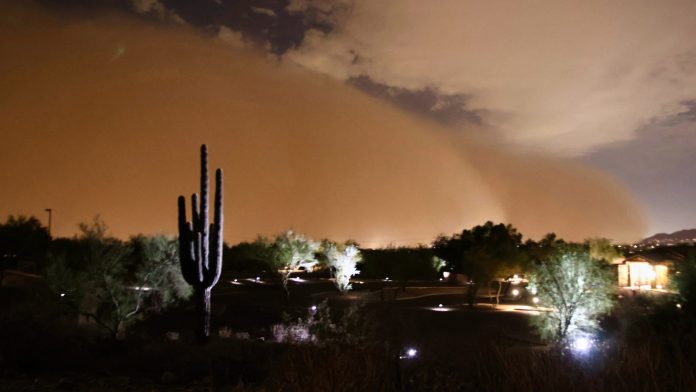 Unusually intense haboob dust storms strike Phoenix twice this week