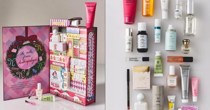 Anthropologie’s 2026 Beauty Advent Calendar Is Back — Get $300 Worth of Products for $98