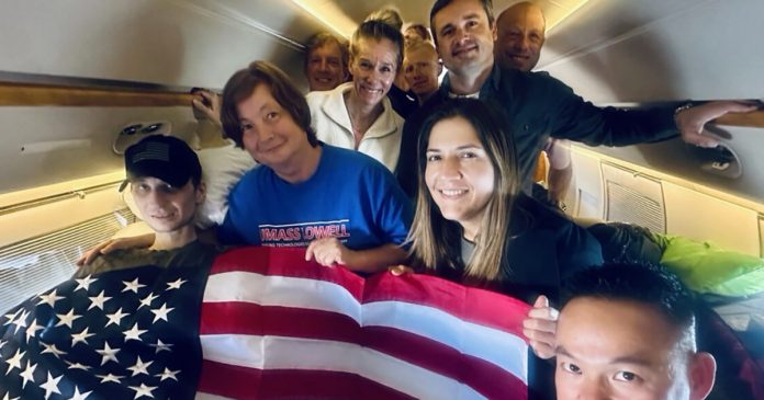 Former Marine held in Russia for more than 4 years is back in the U.S.