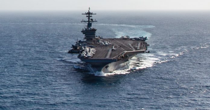USS Lincoln heads home after extended deployment to the Middle East