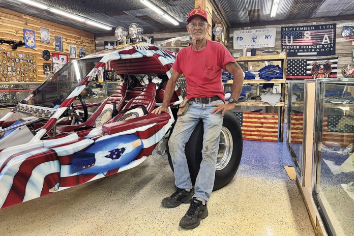 A Marine veteran remembers America’s fallen heroes in a roadside tribute