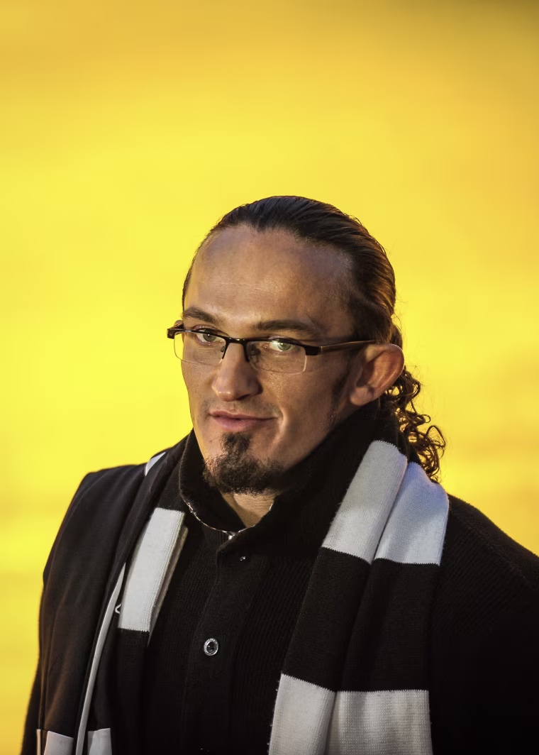 بينجامين ساترلي في نيوكاسل أبون تاين، إنجلترا، عام 2014.