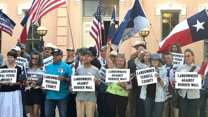 Trump administration begins building border wall in Texas’ Big Bend region