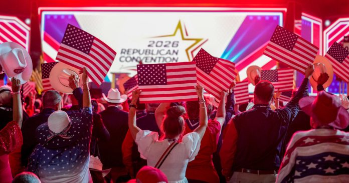 Iran war largely ignored at the Republican midterm convention