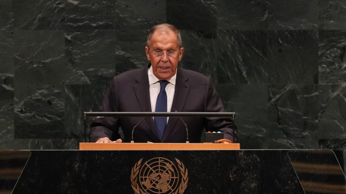 German, Russian foreign ministers have rare meeting at UN